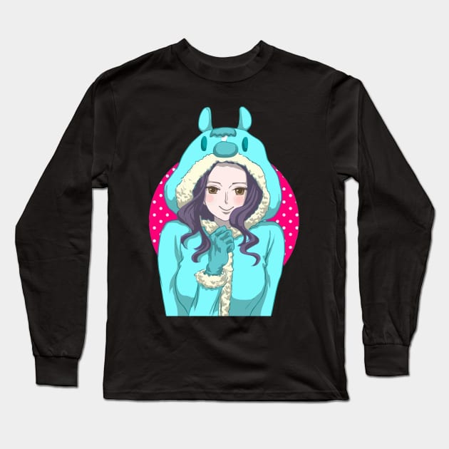 Nico Robin One Piece Fashion Long Sleeve T-Shirt by KDungUniversal